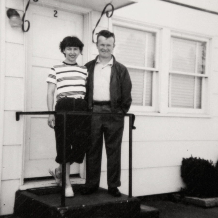 My mother and father in the 1950s.